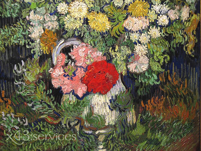 Vincent van Gogh - Blumen in einer Vase